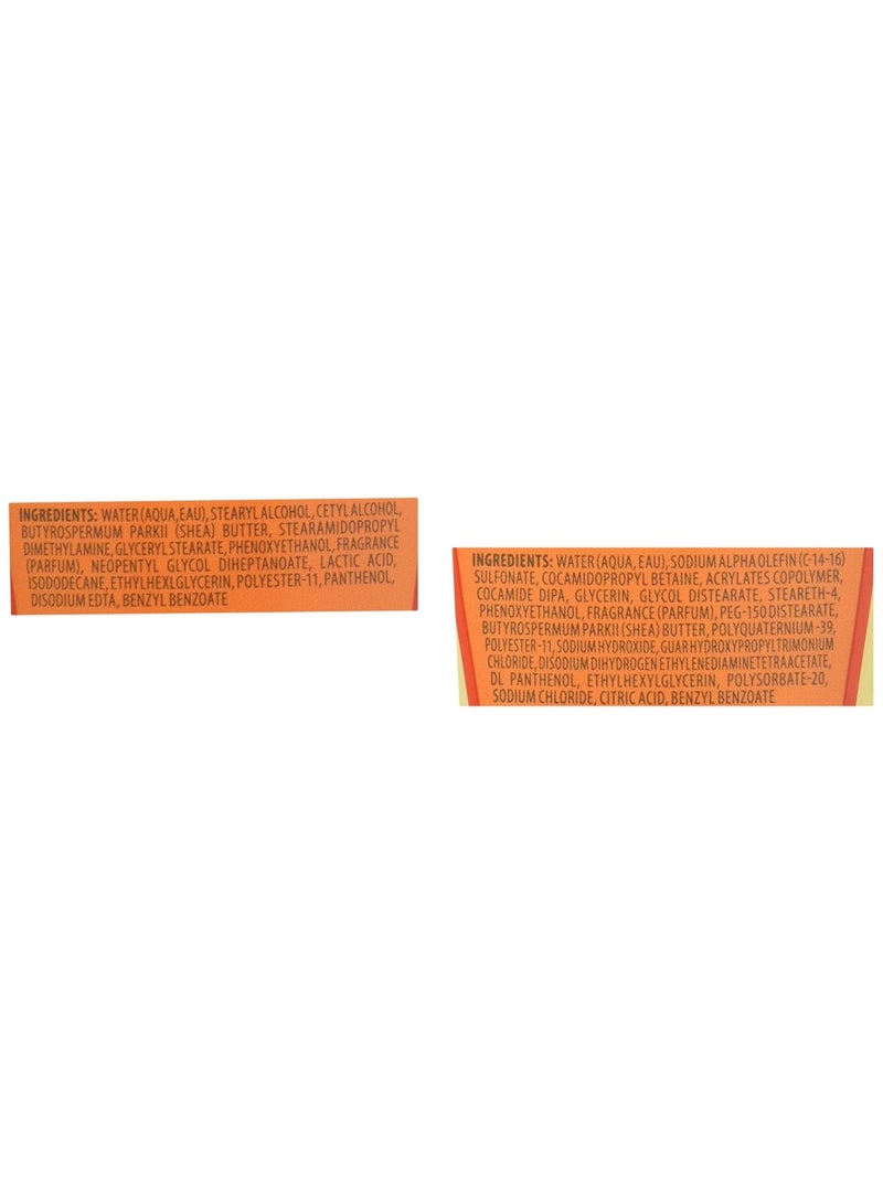 Cantu Shea Butter for Natural Hair Double Combo Shampoo and Conditioner  - Image 1