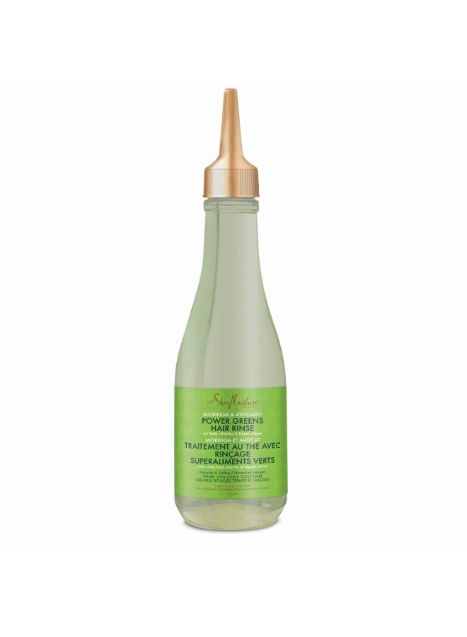 SheaMoisture Moringa Avocado Power Greens Hair Rinse, 8 Fl oz  - Image 1