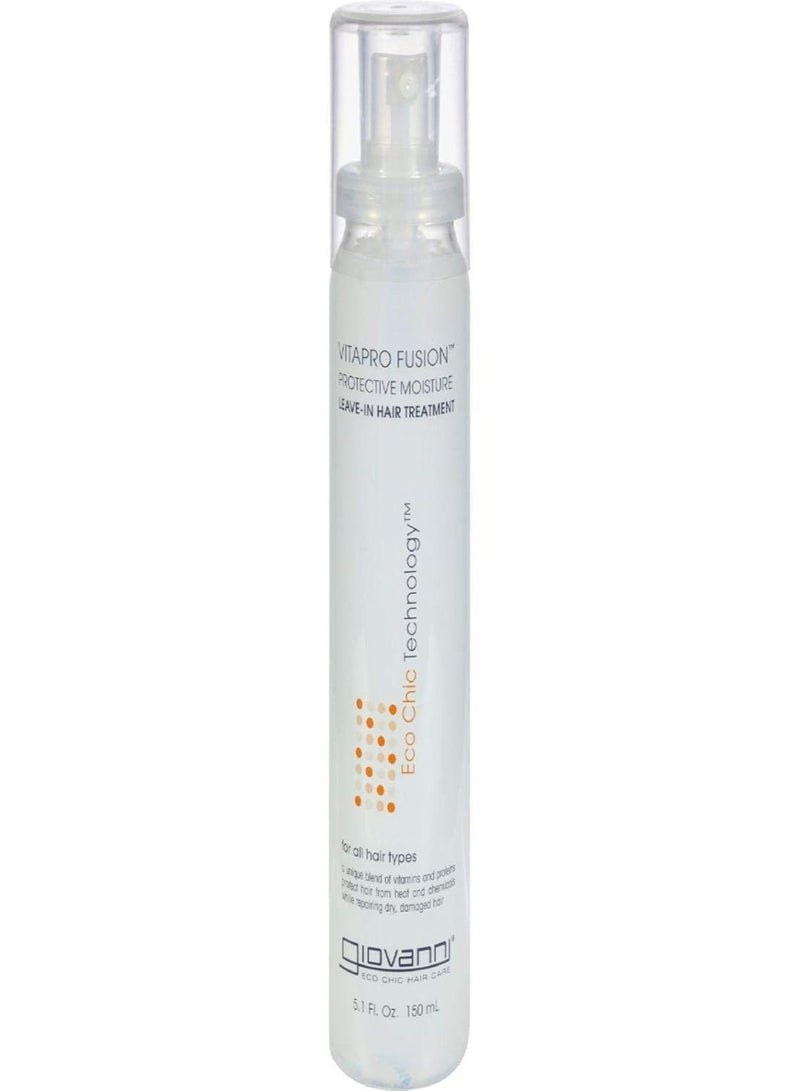 جيوفاني Eco Chic VitaPro Fusion Leave-In Hair Treatment- Protective Moisture for All Hair Types 5.1 fl oz - Image 1