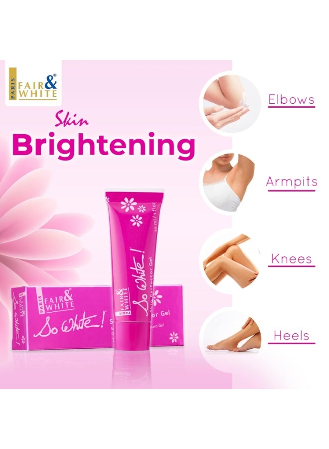 Fair and White So White Skin Perfector Gel - 1 Fl oz / 30mlFluid Ounce - Image 4