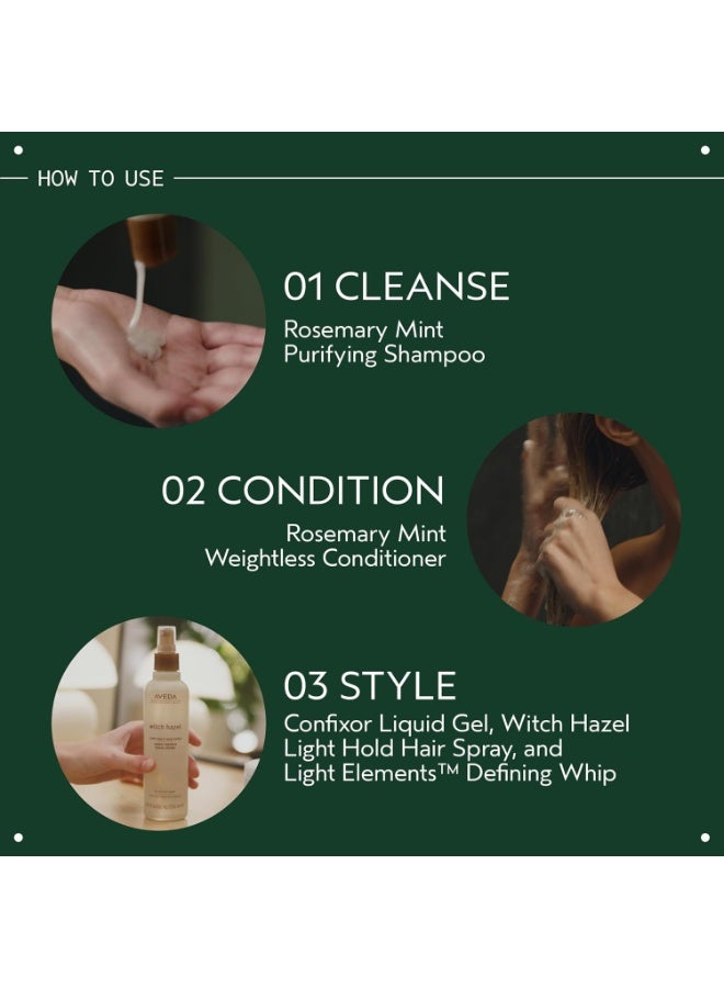 AVEDA Confixor Liquid Hair Gel | for Fine to Medium Hair | Medium Hold Gel | Ylang- Lavender, Petitgrain Aroma 8.5 Fl Oz - Image 2