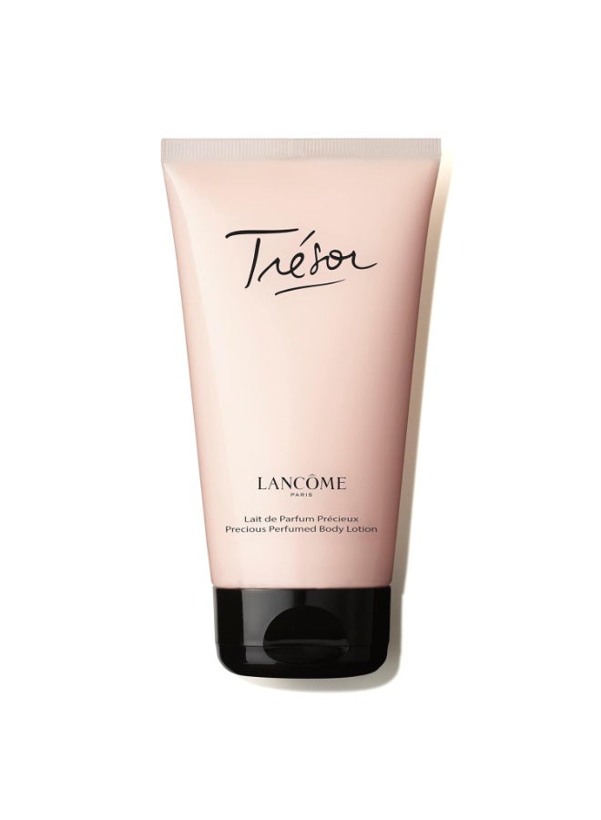 LANCOME Trésor Scented Body Lotion - Smoothes, Illuminates And Hydrates Skin - With Rose, Lilac And Apricot Blossom - 5 Fl OzFluid Ounce  - Image 1