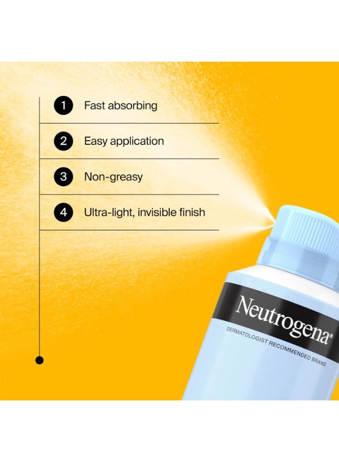 نيوتروجينا Ultra Sheer Body Mist Sunscreen Spray Broad Spectrum SPF 30, Lightweight, Non-Greasy And Water Resistant, Oil-Free & Non-Comedogenic, Oxybenzone-Free UVA/UVB Sunscreen Mist, 5 oz (Pack of 3)ounce - Image 2