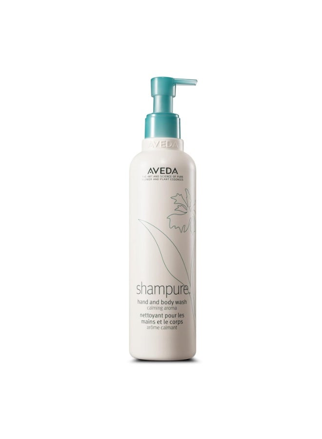 AVEDA Shampure Hand And Body Wash | Liquid Hand Soap and Body Wash | with Calming Aroma of Lavender, Ylang , Petitgrain Style- Style: 8.5 Fl Oz - Full SizeFluid Ounce - Image 1