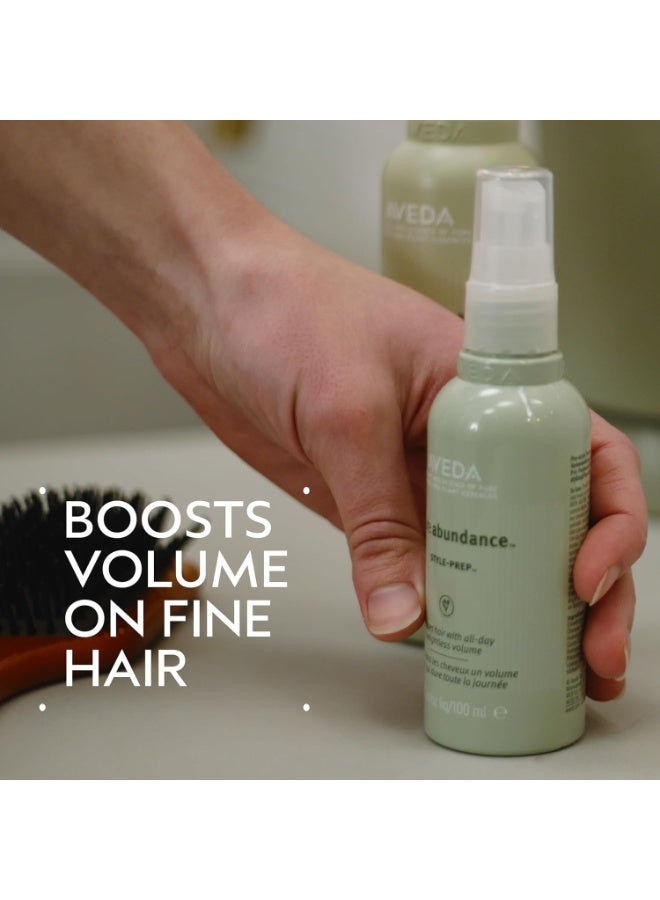 AVEDA Abundance Style-Prep | Volume Spray for Fine Hair | Adds All-Day Volume, 3.4 Fl Oz - Image 2