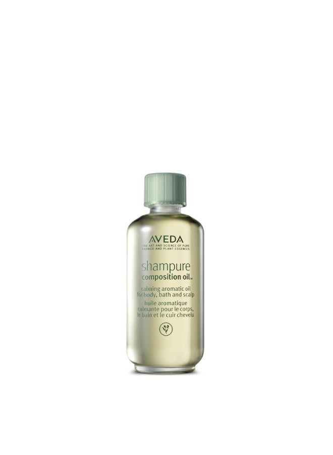 AVEDA Shampure Composition Oil | Bath, Body And Scalp | with Meadowfoam Oil & Certified Organic Sunflower | Calming Aroma of Certified Organic Lavender, Petitgrain, Ylang 1.7 Fl OzFluid Ounce - Image 1
