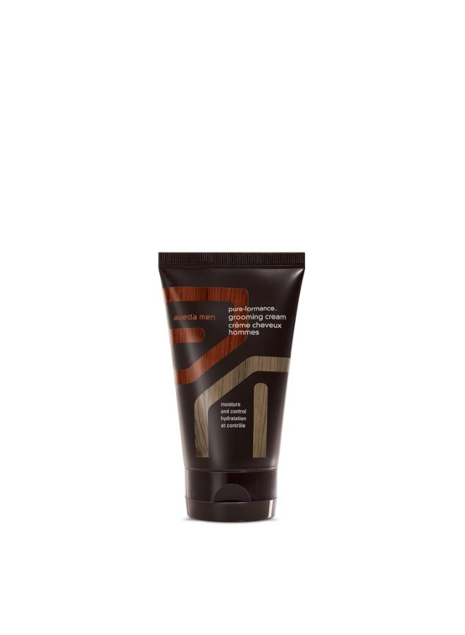 AVEDA Men Pure-Formance Grooming Cream | Medium Hold | Adds Moisture and Shine, 4.2 Fl Oz - Image 1