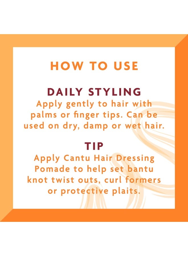 Cantu Hair Dressing Pomade with Shea Butter, 4 Ounce  - Image 4