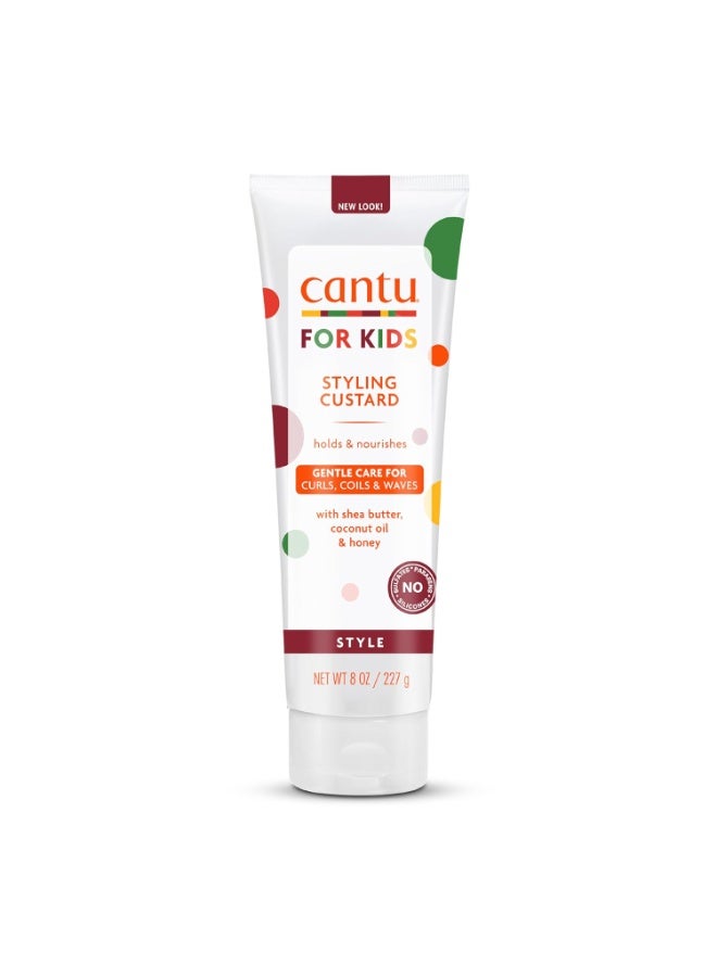 Cantu Care for Kids Sulfate-free Styling Custard with Shea Butter, 8 fl oz  - Image 1