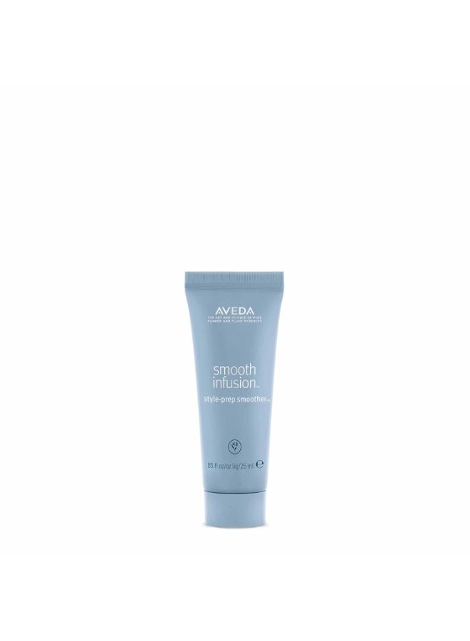 AVEDA Smooth Infusion Style-Prep Smoother | Leave-In Anti-Frizz Serum | 72-Hour Frizz Defense & Frizz Control | Heat Protectant | 98% Naturally Derived* Size: 0.85 Fl Oz (Pack of 1)