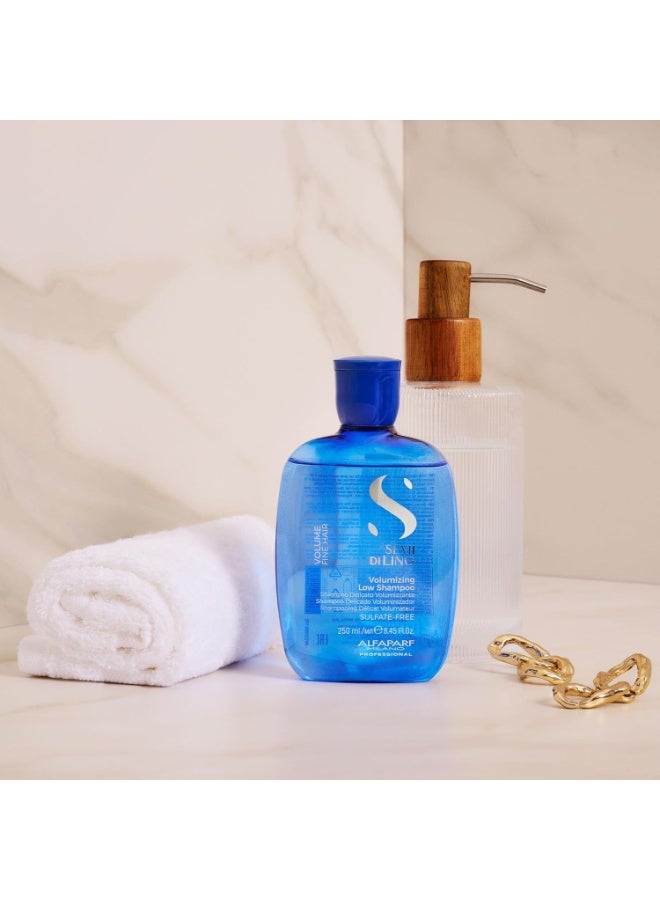 الفابارف شامبو ميلانو شبه زيت الكتان للشعر الناعم - شامبو منخفض الحجم خالي من الكبريتات - يضيف حجمًا كثيفًا وسمكًا وملمسًا - مضاد للتجاعيد - جودة صالون احترافية - Image 2