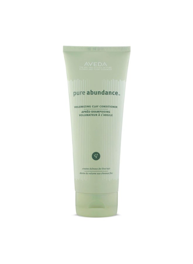 AVEDA Pure Abundance Volumizing Clay Conditioner | Thin Hair Conditioner | Boosts Volume | Adds Body | with Kaolin Clay | for Fine Hair, 6.7 Fl Oz - Image 4