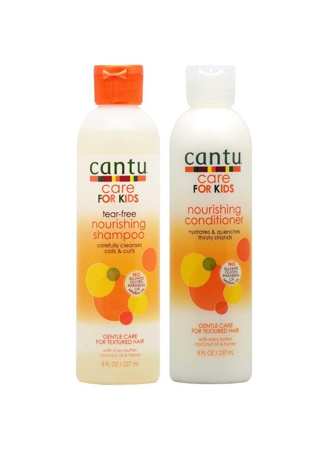 Cantu Care for Kids Nourishing Shampoo And Conditioner And Leave-in Conditioner Set 26 oz  - Image 2