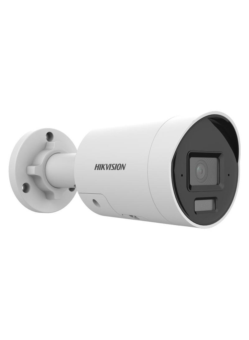 HIKVISION DS-2CD2047G2H-LIU/SL 4MP ColorVu Mini Bullet Network Camera, 2688x1520 Resolution, 2.8mm Fixed Lens, Smart Hybrid Light, 130dB WDR, AcuSense Human & Vehicle Detection, Two-Way Audio, Active Defense (Strobe & Audio Alarm), IP67 Weatherproof, PoE  - Image 3