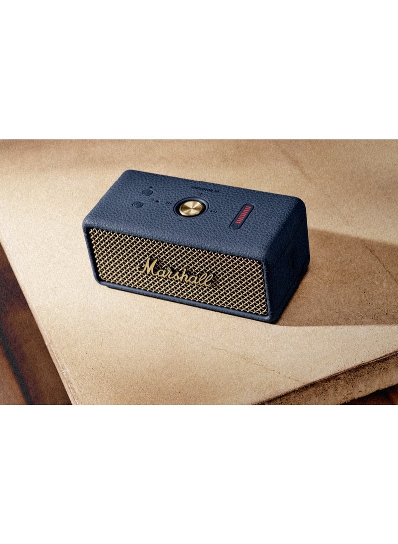 مارشال Emberton III Portable Bluetooth Speaker - Water Resistant Wireless Speaker Portable Speaker With 32+ Hours of Playtime - Midnight Blue - Image 2
