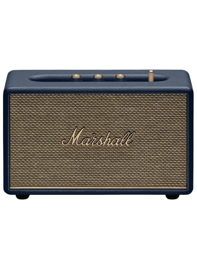 Marshall Acton III 60W Premium Home Wireless Speaker With Bluetooth 5.2 And Multiple Inputs - Enjoy signature Marshall Sound Blue  - Image 1