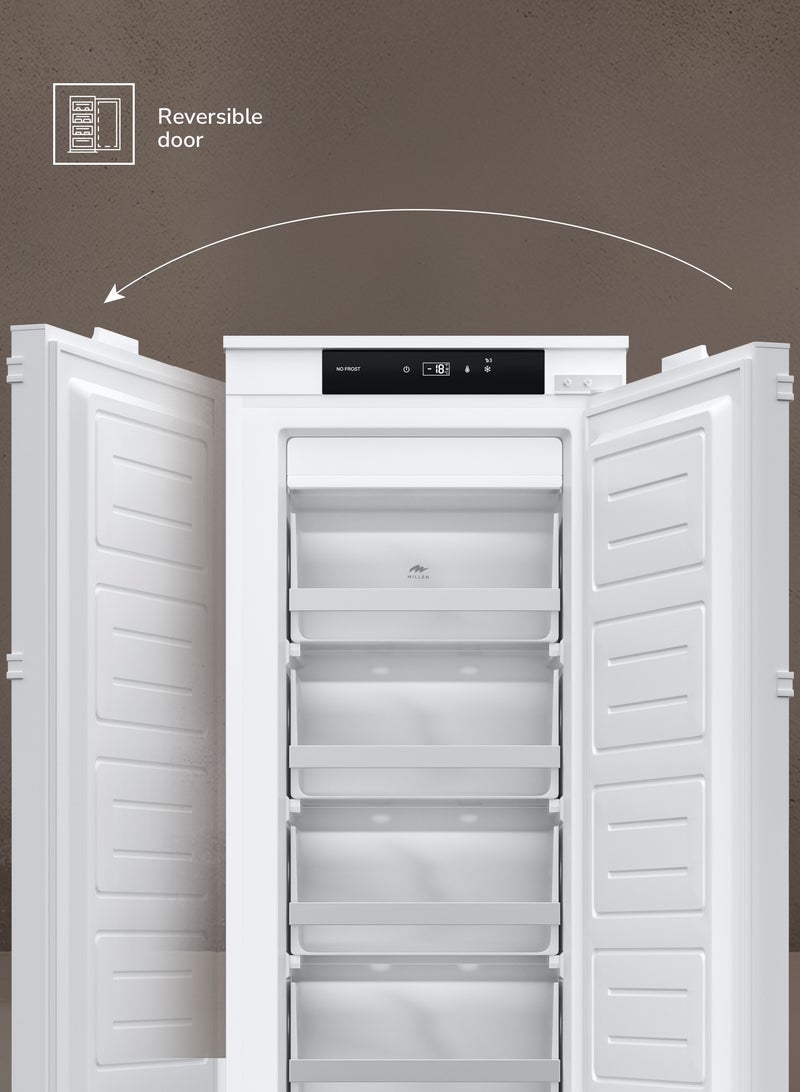 ميلين فريزر مدمج كامل - تخزين قوي وفعال وخالي من الصقيع - Image 3