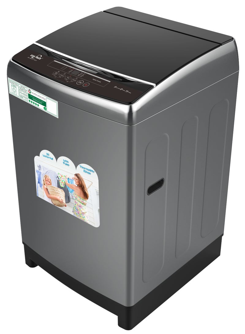 STAR TRACK 13 kg Top Loading Washing Machine, ESMA 5 Star Energy-Saving, Sliver Color SW-1300ATTQ1-SK(T) Grey - Image 1