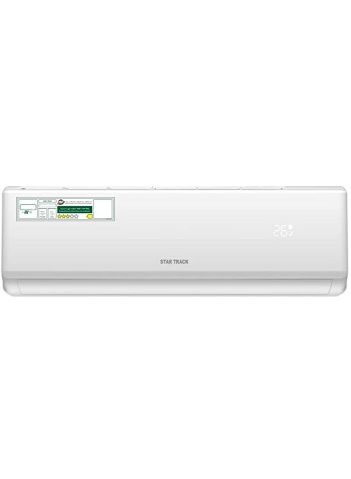 STAR TRACK Spilt Air Conditioner 2 Ton 24000BTU 4 Way Swing Rotary T3 R410A Gas ST-24000BTU YTO-(T3) White - Image 1