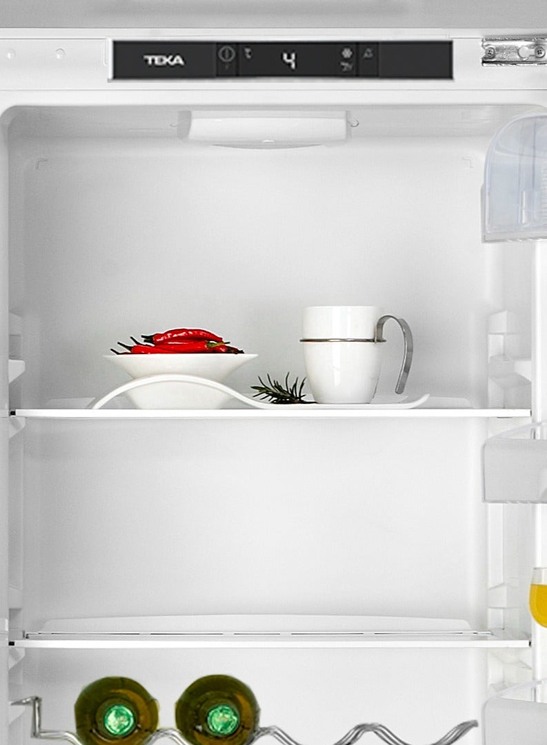TEKA Built-in Single Door Refrigerator with 4 Safety Glass Shelves, Electronic Adjustable Thermostat & 315 Litres Capacity RSL 73360 85 W 113460009 White - Image 2