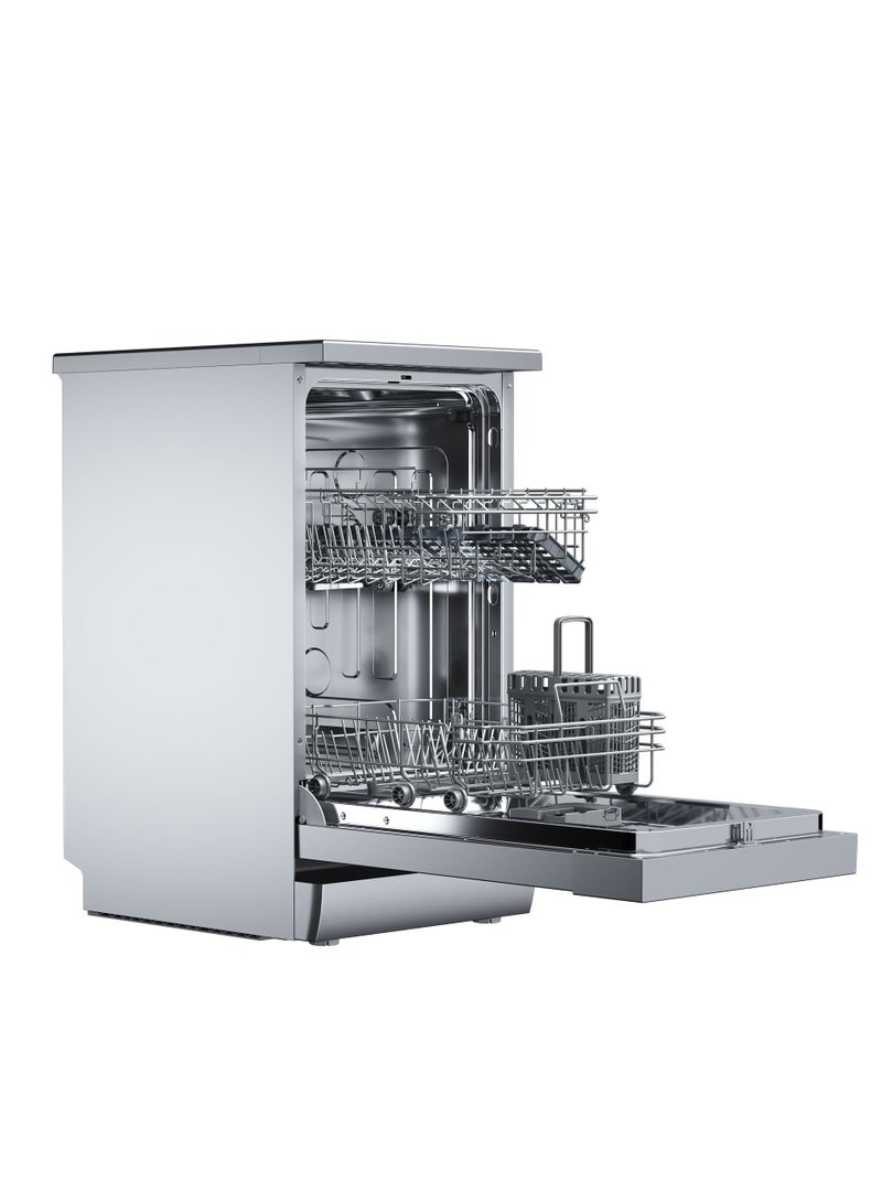 TEKA DFS 44750 SS 45 cm Free Standing Dishwasher ExpertCare Series with 10 Place Settings And 7 Washing Programs 2100 W 114310004 Silver - Image 5