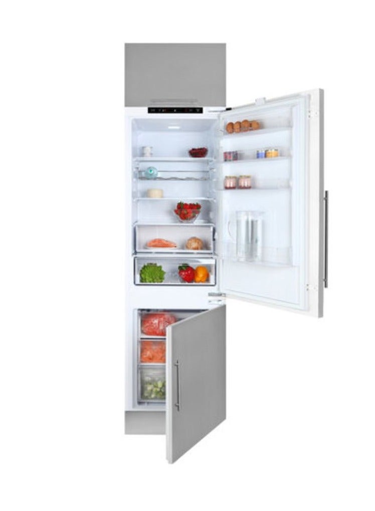 تيكا Built in 177.5 cm Combi Refrigerator Bottom Freezer Refrigerator 285 Litres Capacity CI3 342 220 W 40634007 White