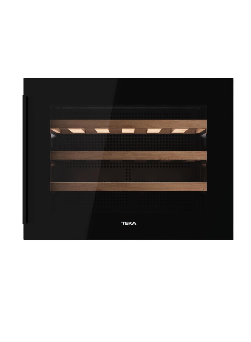 TEKA RVI 10024 Built-in Beverage Cooler With Capacity For 24 Bottles 59 L 85 W 113600009 Black - Image 1