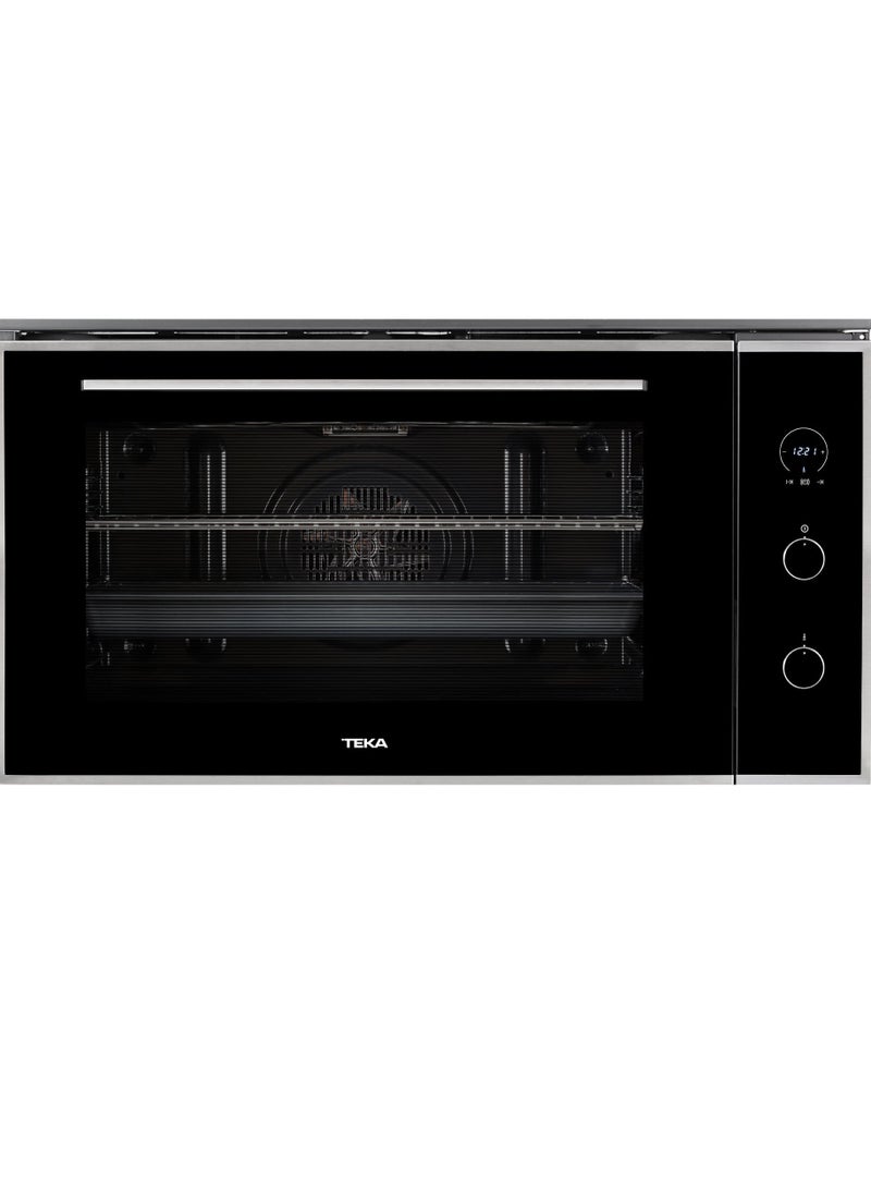 TEKA Built-in 90 cm SurroundTemp Multifunction Oven with HydroClean System, 9 Cooking Functions, 91 Litres Capacity HLF 940 41592226 Black - Image 1