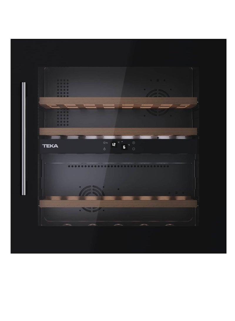 TEKA RVI 20041 Built-in Beverage Cooler With Capacity For 41 Bottles 100 L 100 W 113600010 Black - Image 1