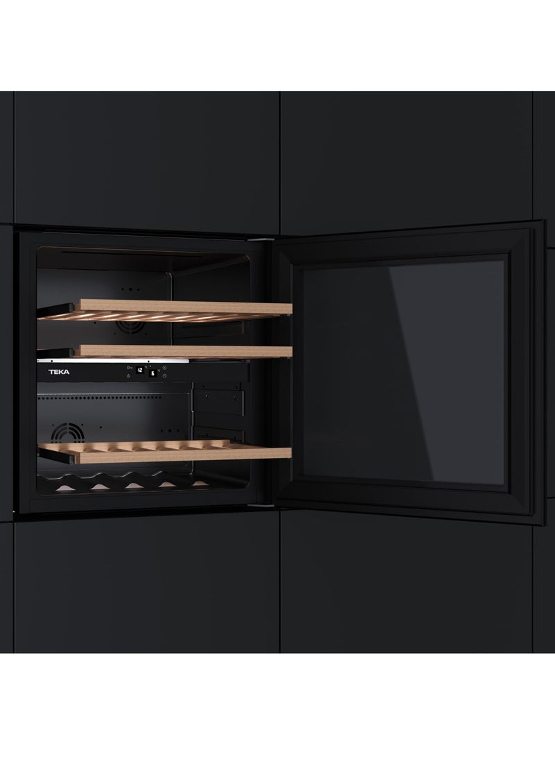 TEKA RVI 20041 Built-in Beverage Cooler With Capacity For 41 Bottles 100 L 100 W 113600010 Black - Image 4