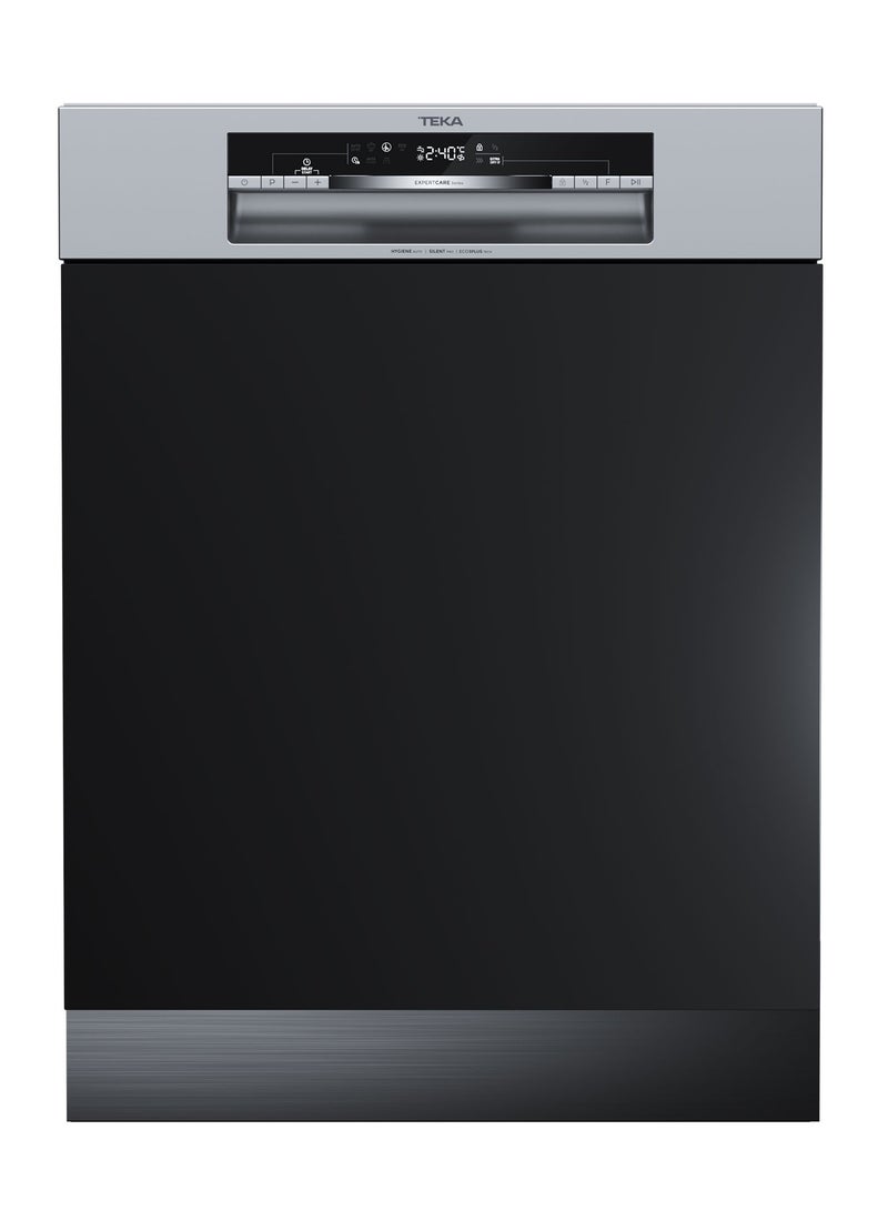 تيكا Partially Integrated Dishwasher ExpertCare Series with 13 Plate Settings, 7 Washing Programs, 4 Special Functions and Smart Dirt Sensor DSI 46750 SS 2100 W 114270011 Stainless Steel - Image 1
