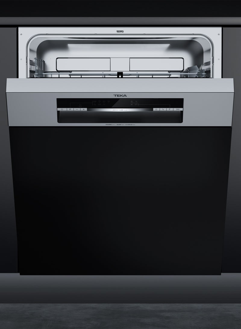 تيكا Partially Integrated Dishwasher ExpertCare Series with 13 Plate Settings, 7 Washing Programs, 4 Special Functions and Smart Dirt Sensor DSI 46750 SS 2100 W 114270011 Stainless Steel - Image 3