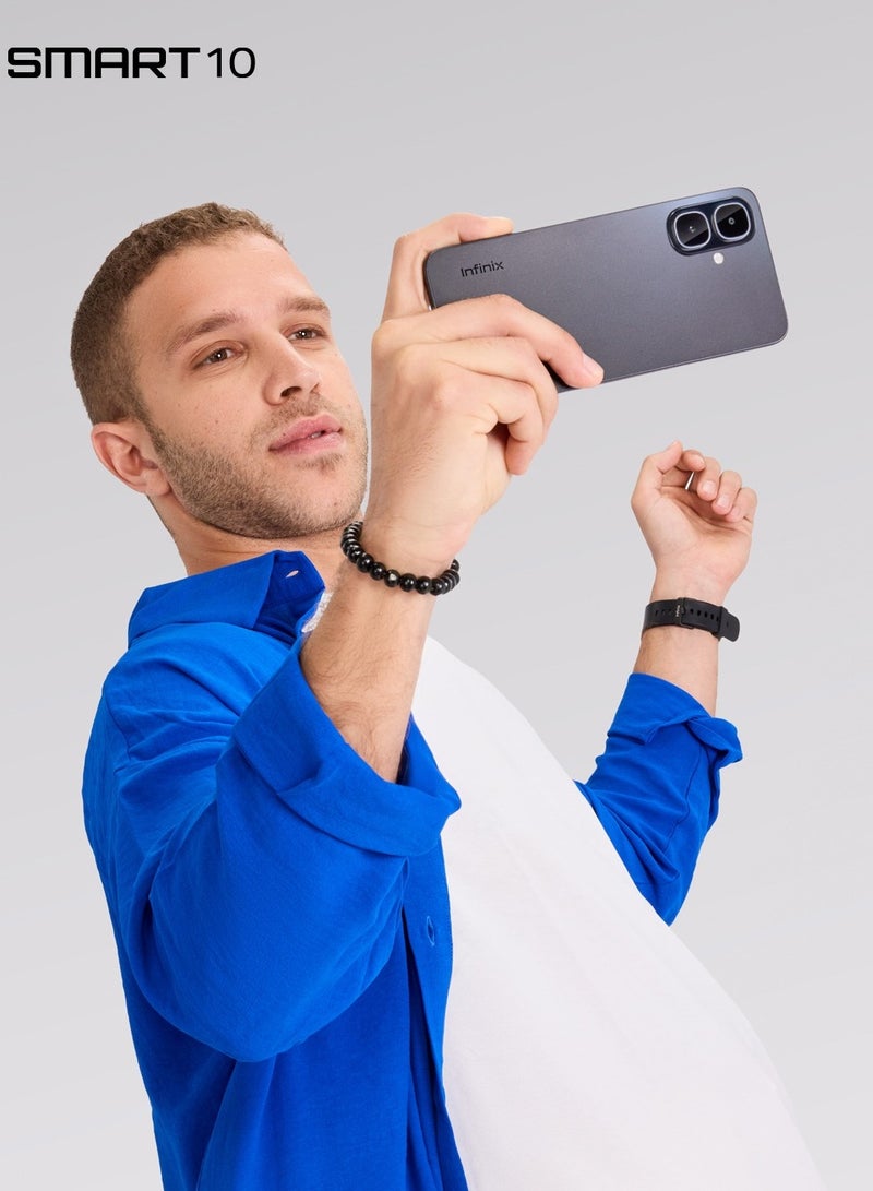 Infinix Smart 10 Dual SIM Black 3GB RAM 64GB 4G - Middle East Version - Image 3