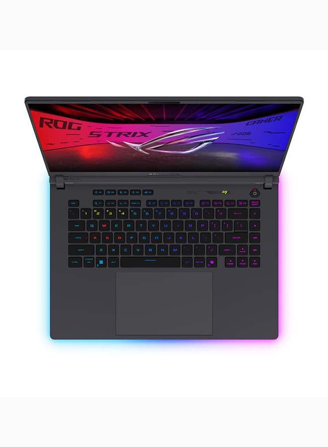 ASUS ROG Strix G16 Laptop With 16 Inch 2.5K WQXGA (2560x1600) Display 240Hz,Core Ultra 7 255HX Processor/16GB RAM DDR5/1TB SSD/8GB NVIDIA GeForce RTX 5060 Graphics/Windows 11 Home/ English/Arabic Eclipse Gray - Image 1