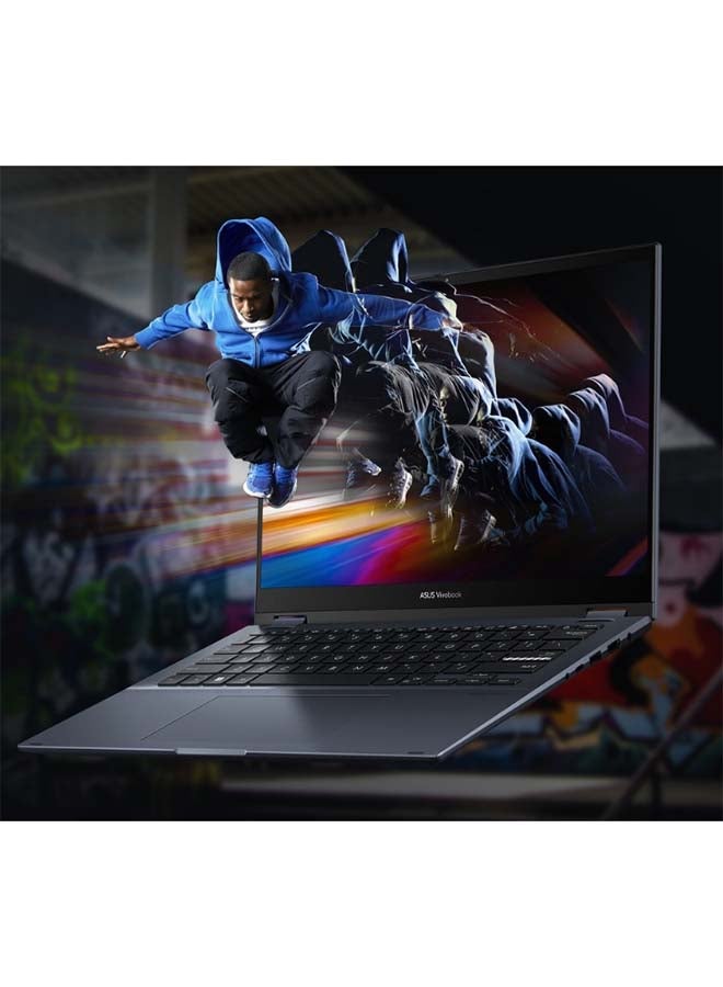 ASUS Vivobook S 14 Flip Laptop With 14 Inch WUXGA (1920x1200) Display,Core i5‑13420H Processor/16GB RAM DDR5/512GB SSD/Intel UHD Graphics/Windows English/Arabic Quiet Blue - Image 5