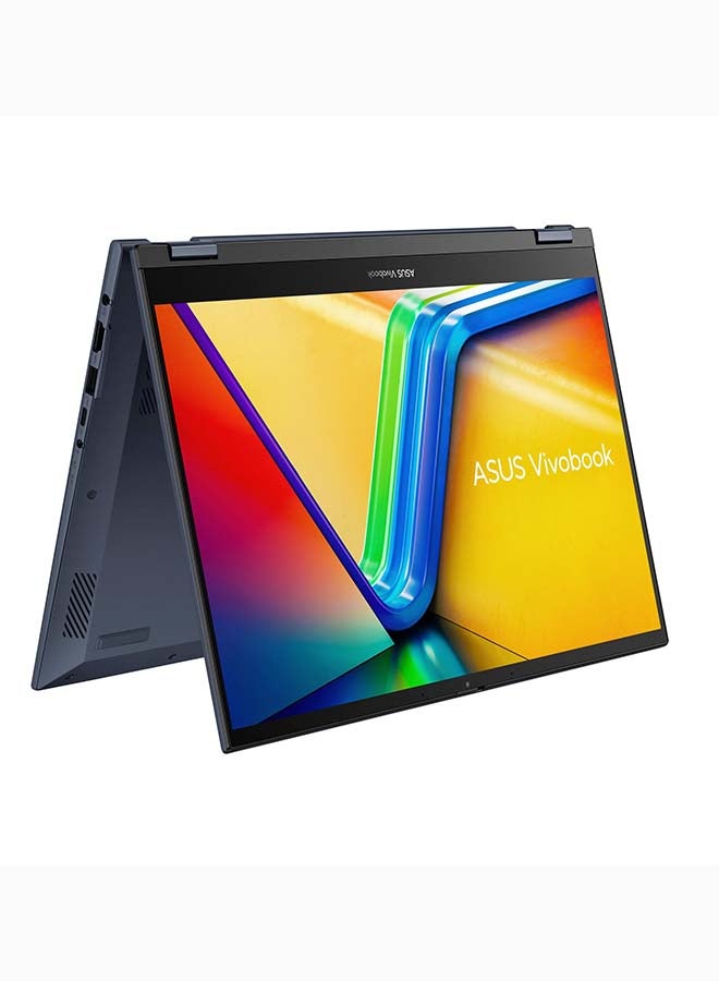 ASUS Vivobook S 14 Flip Laptop With 14 Inch WUXGA (1920x1200) Display,Core i5‑13420H Processor/16GB RAM DDR5/512GB SSD/Intel UHD Graphics/Windows English/Arabic Quiet Blue - Image 1