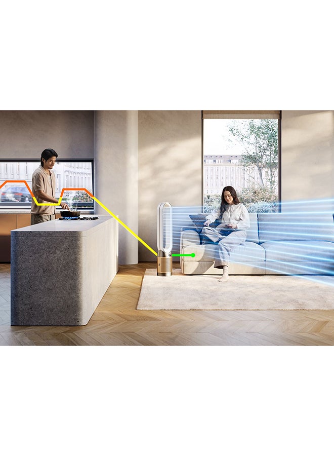 dyson Purifier Cool PC2 De-NOx​ 544536-01 Gold/White  - Image 2
