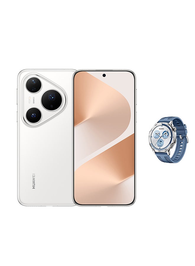HUAWEI Pura 80 Pro Dual SIM Smartphone White 12GB RAM 512GB With Free HUAWEI WATCH GT 5 - Middle East Version - Image 2