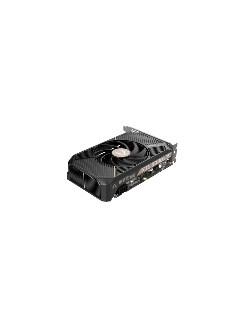 ZOTAC GAMING GeForce RTX 5050 SOLO 8GB GDDR6 PCIe 5.0 x8 Graphics Card, 2560 CUDA Cores, 2572 MHz Boost, Compact Single-Fan Dual-Slot, HDMI 2.1b & 3x DisplayPort 2.1b, 130W TDP, 1x 8-Pin Power, Ray Tracing & DLSS 4 Support | ZT-B50500G-10L  - Image 5