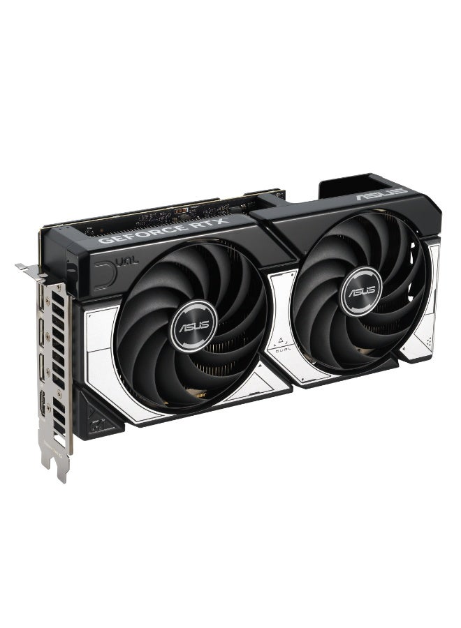 ASUS Dual GeForce RTX 5070 OC Edition 12GB GDDR7 Graphics Card, PCIe 5.0, 6144 CUDA Cores, 2572 MHz Boost Clock, Dual Axial-Tech Fans, HDMI 2.1, DP 2.1 x3, Ray Tracing, DLSS 4, VR Ready, 8K Support, 16-Pin Power Connector, SFF Compatible | 90YV0M17-M0NA00  - Image 4