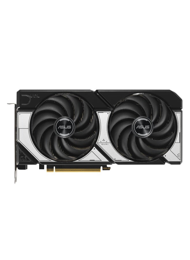 ASUS Dual GeForce RTX 5070 OC Edition 12GB GDDR7 Graphics Card, PCIe 5.0, 6144 CUDA Cores, 2572 MHz Boost Clock, Dual Axial-Tech Fans, HDMI 2.1, DP 2.1 x3, Ray Tracing, DLSS 4, VR Ready, 8K Support, 16-Pin Power Connector, SFF Compatible | 90YV0M17-M0NA00  - Image 3