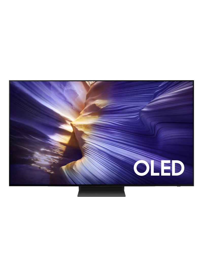 Samsung 55" Class OLED S85F 4K Samsung Vision AI Smart TV (2025) - QN55S85FAEXEG QN55S85FAEXEG GRAPHITE BLACK - Image 1