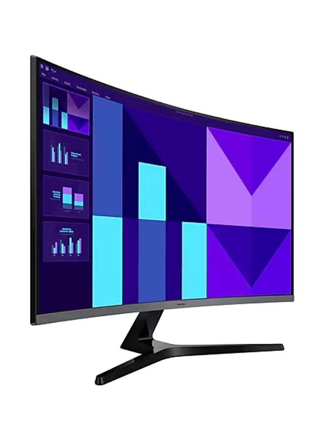 Samsung 32" Essential S3 Curved Full HD Monitor, 1500R Curved Screen, 100Hz Refresh Rate, Response Time 4(GTG) Game Mode, Eye Saver Mode - LS32D392GAMXUE black  - Image 3