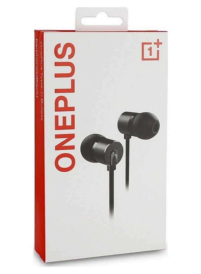 OnePlus Bullet Earphones Auricolare Original Stereo BE02T TYPE C with Mic, Hi-Res Audio & Bass Boost- Black Black-02  - Image 5