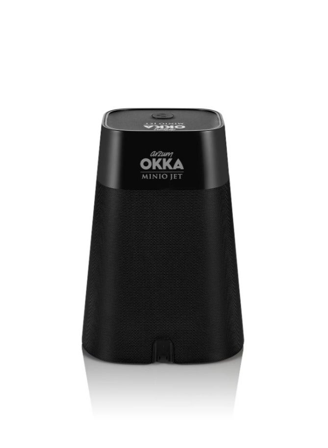 أرزوم Okka Jet Automatic Turkish Coffee Machine 400W – 5 Cup Electric Coffee Maker, Fast Brew, Anti-Spill, Easy Clean 1182 ml 400 W OK0017 Black/Chrome - Image 3