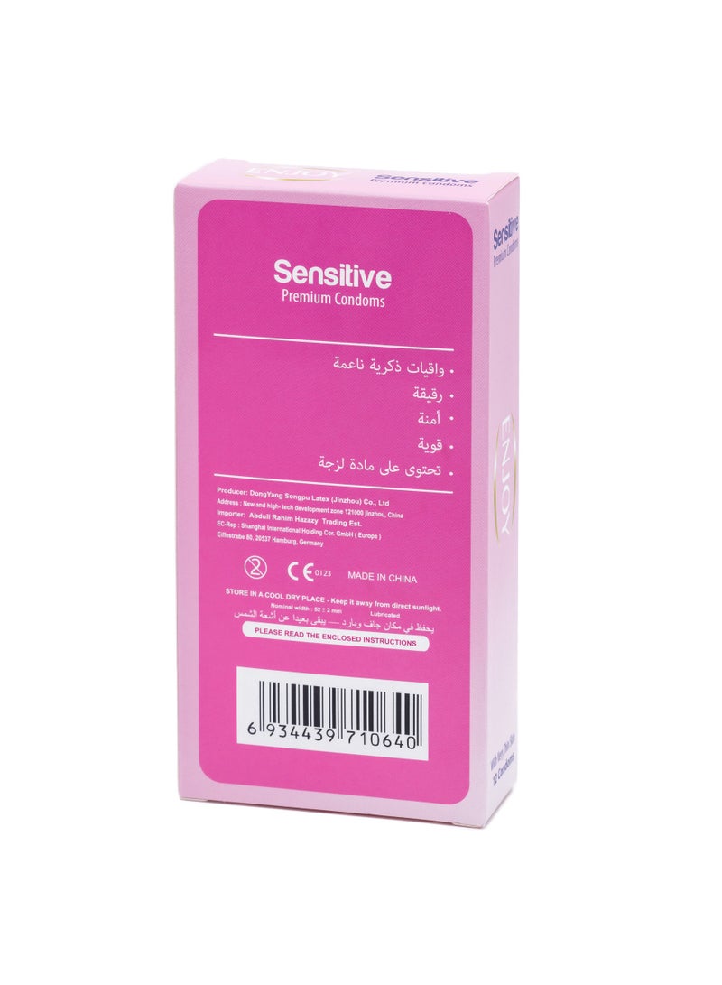 ENJOY Sensetive Premium Condoms 12 Pieces - Image 3