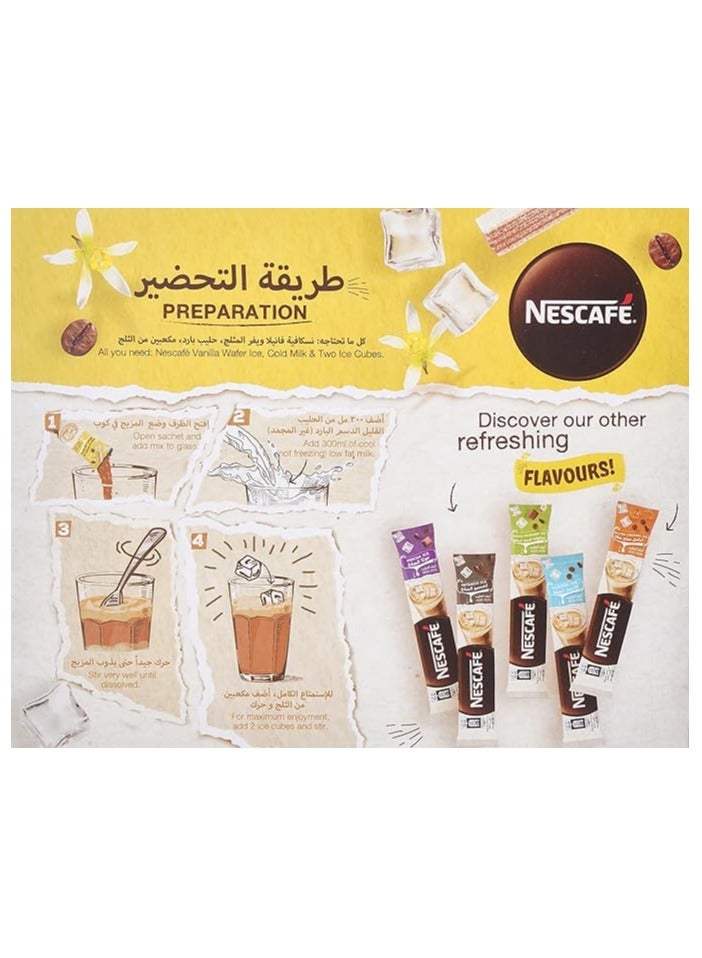 Nescafe Vanilla Wafer Ice Instant Coffee 10 x 25g 250grams Single  - Image 2