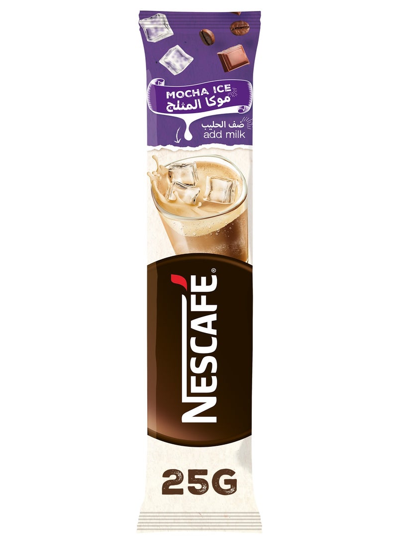 Nescafe Mocha Ice Instant Coffee 25g 25grams Single  - Image 1