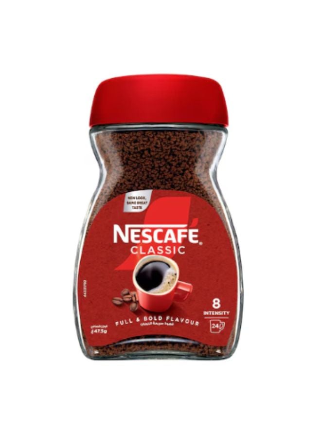 Nescafe Classic Instant Coffee 47.5g 47.5grams Single  - Image 1