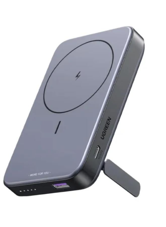 يو جرين 10000 mAh Magnetic Wireless Power Bank grey